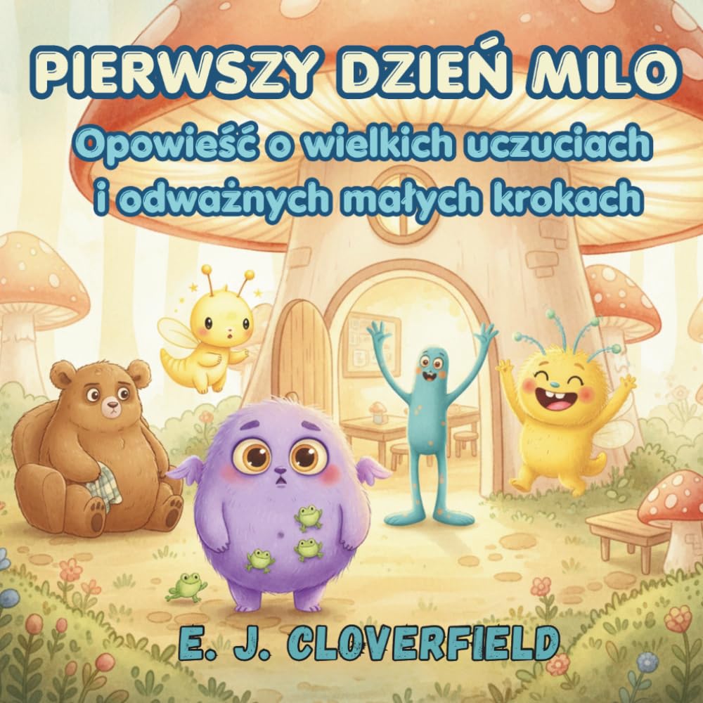Pierwszy dzień Milo: Opowieść o wielkich uczuciach i odważnych małych krokach