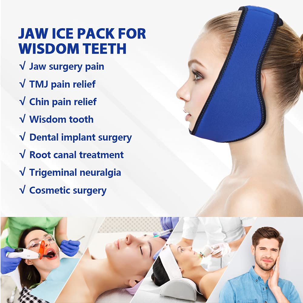 Buy Hilph® Jaw Ice Pack Wisdom Teeth Ice Pack for Face & Oral Pain