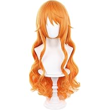 HIROAKIYA Nami Cosplay Wig Long with Wig Cap, Length approx.75cm