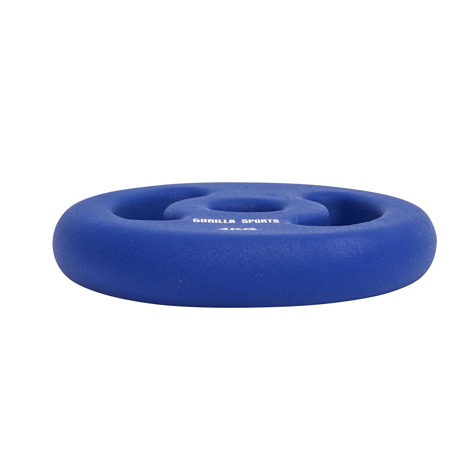 Gorilla Sports® Dischi Pesi - Set di 2, 2x1kg, 2x2kg, 2x3kg, 2x4kg, 2x5kg, Ø 30 mm, Ghisa, Rivestito in Neoprene - Pesi Palestra, Disco Peso, Piastre per Bilanciere e Manubri, Fitness