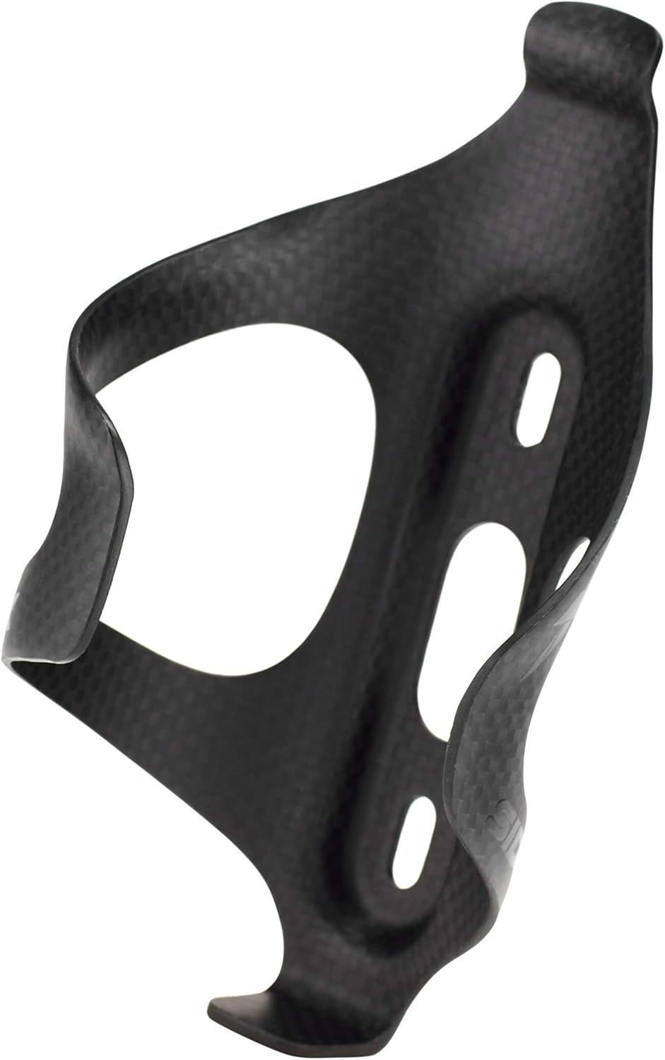 XLAB Sidekick Cage Right – Side Entry Carbon Water Bottle Holder for Triathlon and Road Bikes 8 Pounds of Grip Force – Matte Black