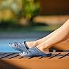 Kaepa Shower Sandals, Shower Sun, Lightweight, Office, Indoor Wear, Veranda, Gym, Spa, One Mile Wear, Women's Black x Gray, Black x Gray, M 9.1 - 9.4 inches 23.0 - 24.0 cm