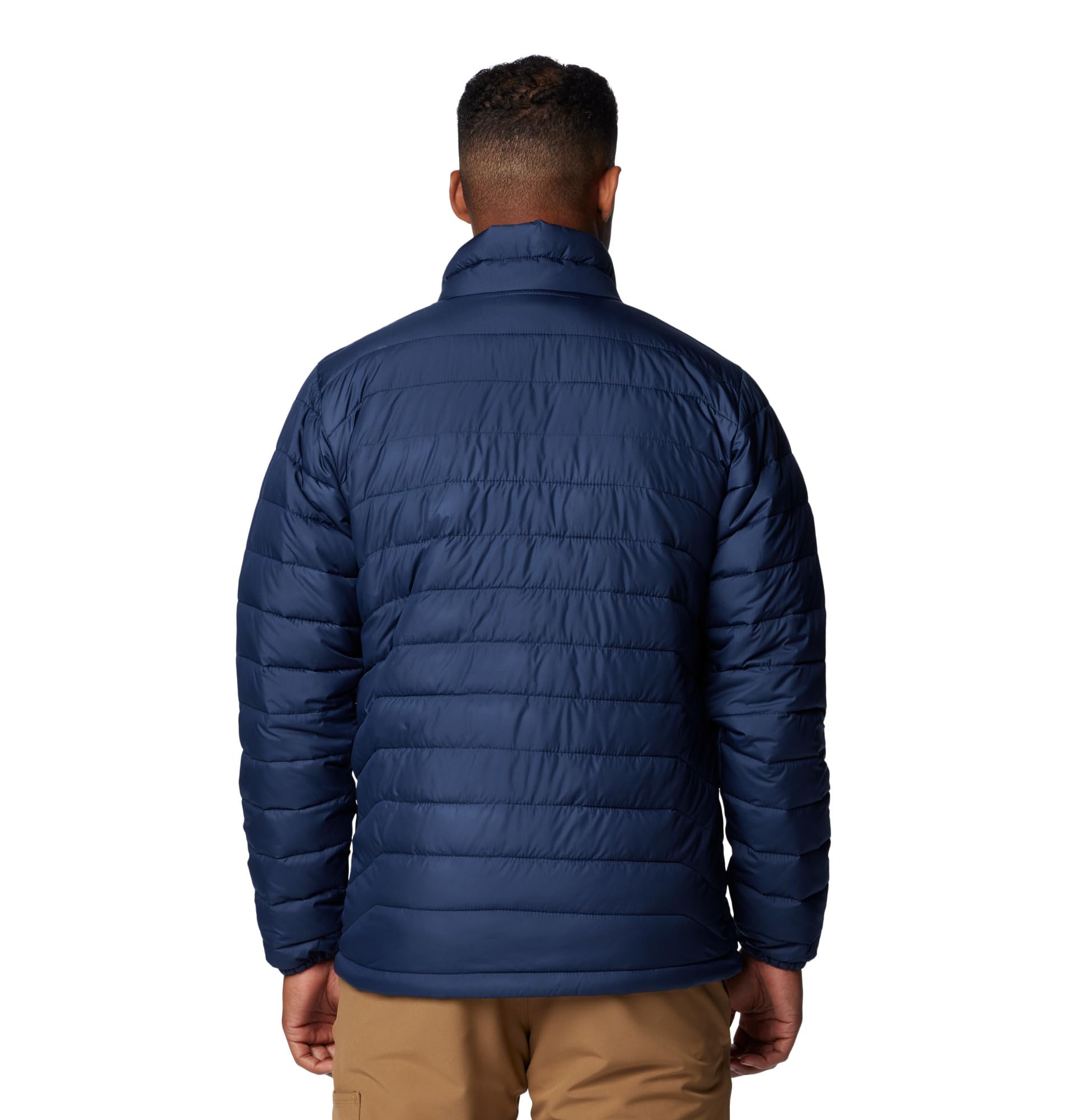 Columbia Men's Powder Lite II Insulated Puffer Jacket Collegiate Navy view 2