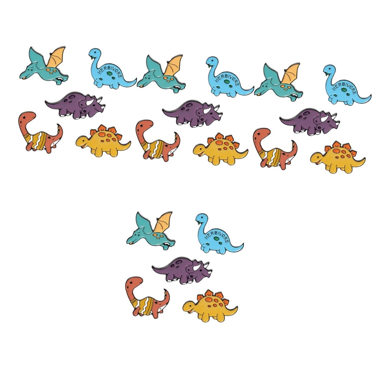 Dinosaurier Broschen Set Teiliges Emaille Pin Set Für Kleidung Und Kostüme Für Und Mit Sicherem Verschluss Und Vielfältigen Designs