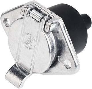 Round 7 pin Trailer Connector 7 Way Trailer Wiring - 7 Way Trailer Plug Trailer Wiring Harness Connector