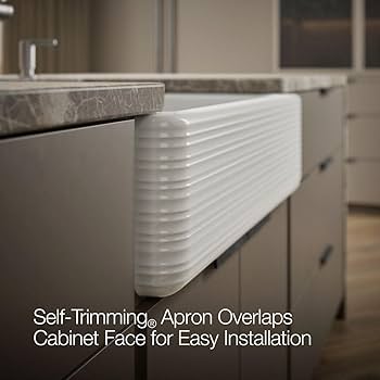 Amazon.com: KOHLER K-7251-0 Whitehaven Farmhouse Undermount