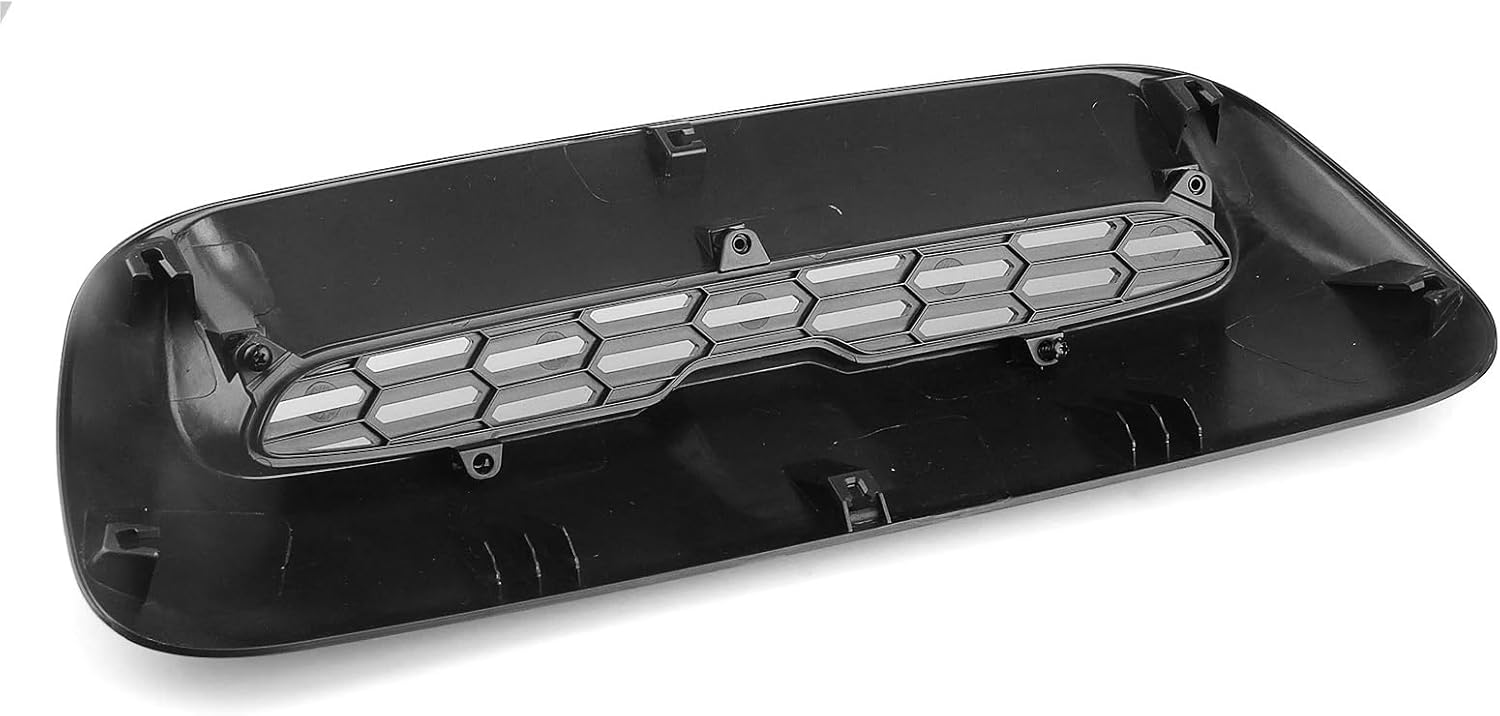 Car Front Engine Air Vent Outlet Intake Grid Hood Bonnet Scoop Trim Compatible with Mini Cooper S R56 R55 R57 R58 R59 2007-2014(Gloss Black)