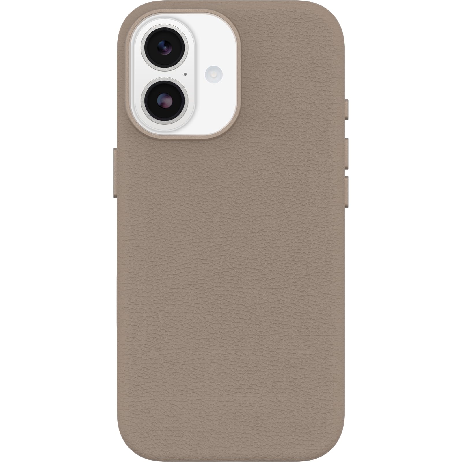 OtterBox Symmetry Series Cactus Leather MagSafe Hoes voor iPhone 16 Plus, schokbestendig, valbestendig, beschermende dunne hoes, 3x getest volgens militaire standaard, Bruin
