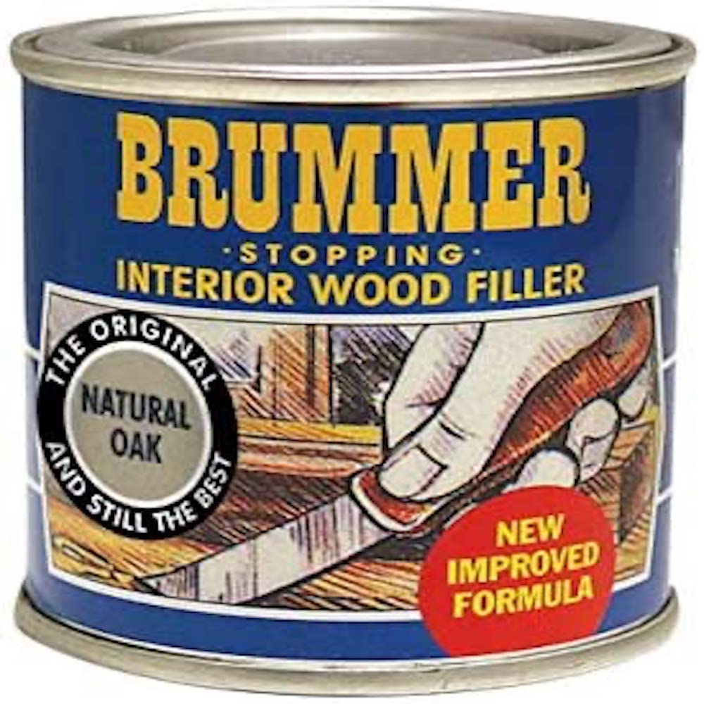 Briwax Natural Oak Brummer Interior Wood Filler 250G