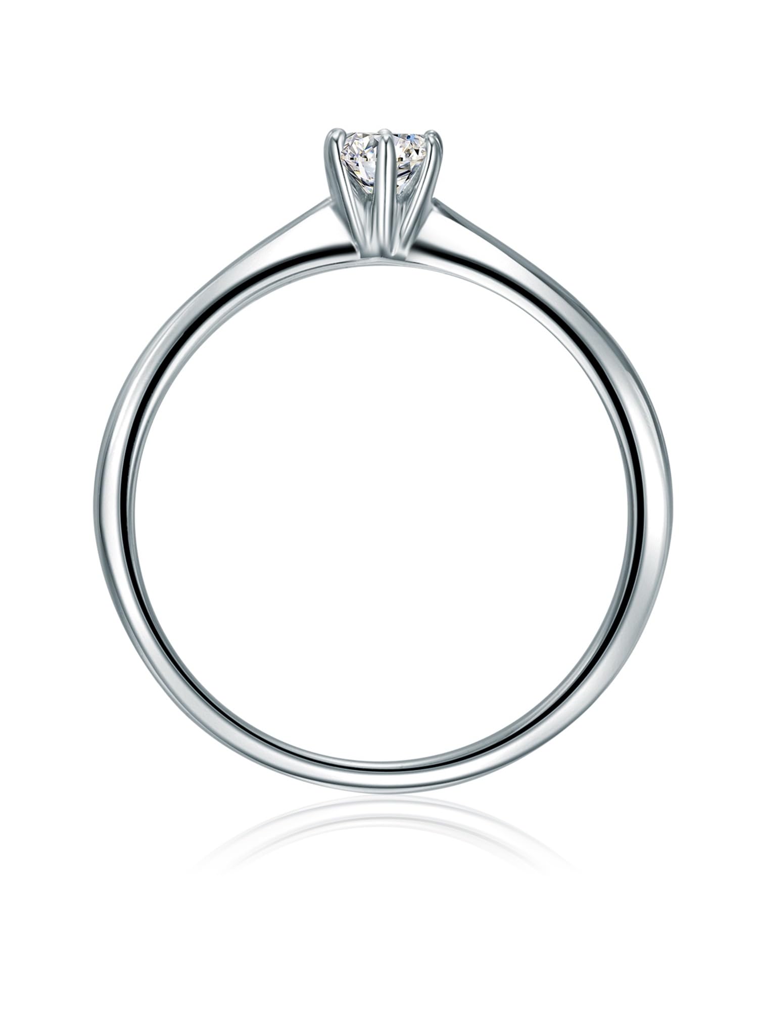 Trilani Solitario da Donna in Argento Sterling 925