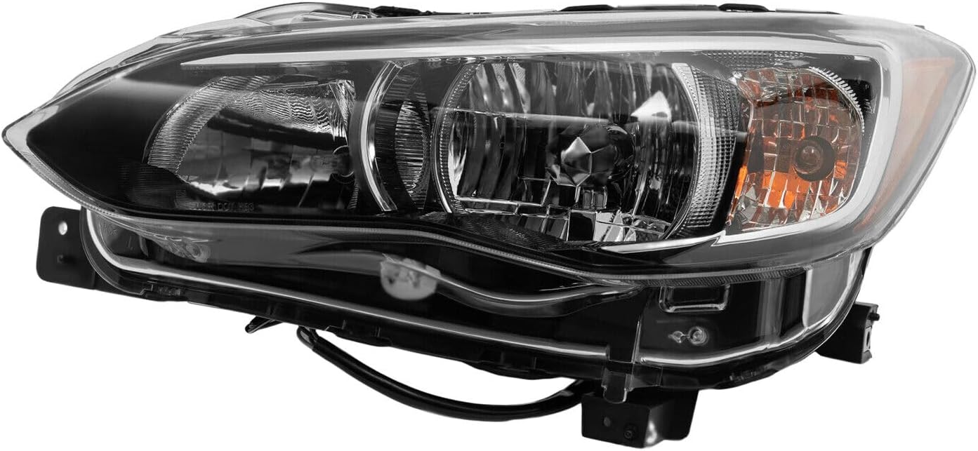 DuYouG Left Halogen Headlight Assembly for 2018-2021 Subaru Crosstrek