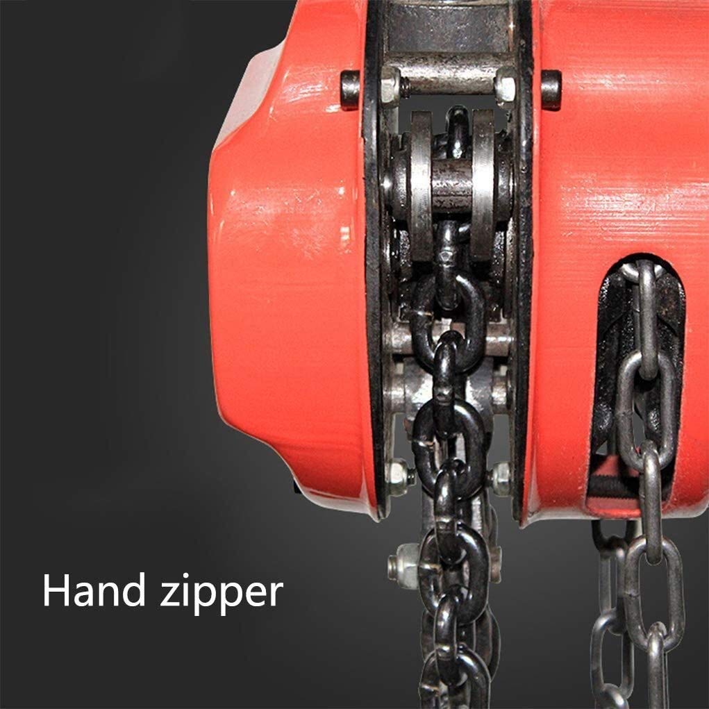 Buy HLWAWA Manual Hand Engine Lever Block Chain Hoist 1000 Kg Round