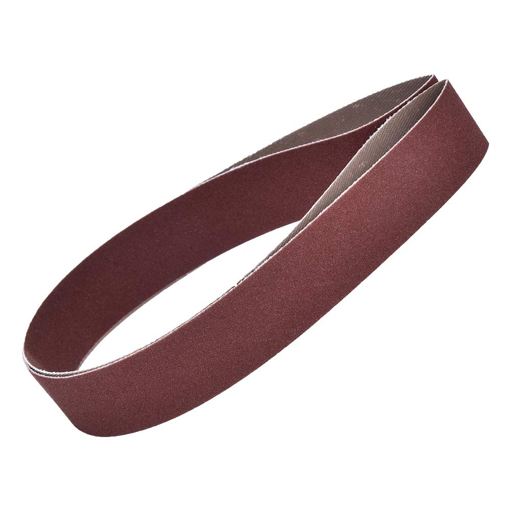 Fafeicy 10Pcs 760X25mm Sanding Belt 30X1 Inch Abrasive Band For Belt Sander (600#)