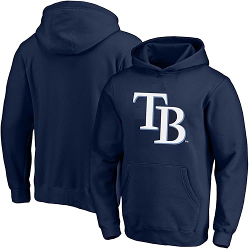 Outerstuff MLB - Sudadera con capucha para niños y jóvenes de 8 a 20 años con licencia oficial de Ball Park con logotipo primario