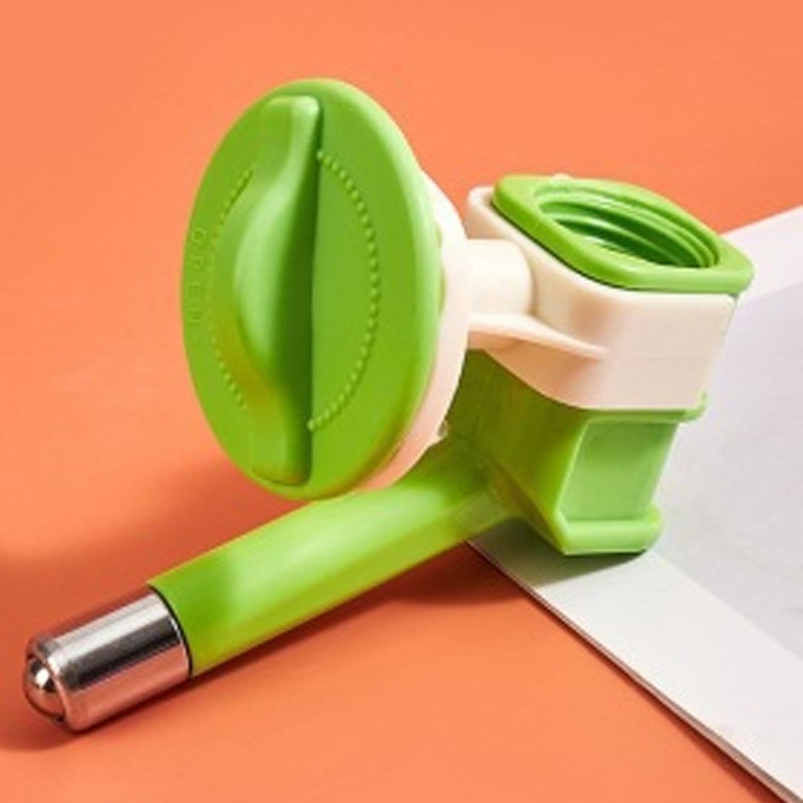 Hanging Dog Cage Bottle Stainless Steel Ball Bearing 300ML Capacity Space Saving Long Lasting Cage Water Drinker for Cats Dogs (Green)