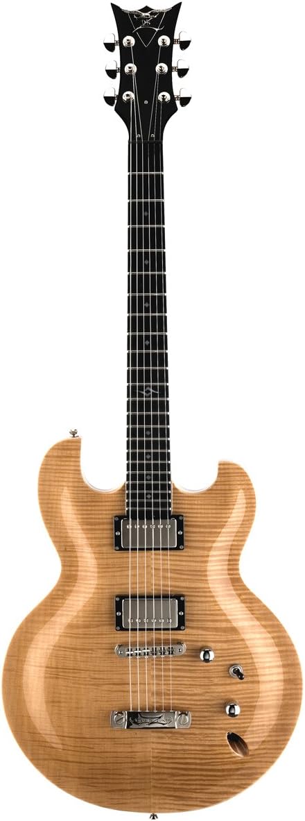 DBZ Guitars Imperial FM Electric Guitar, Vintage Natural