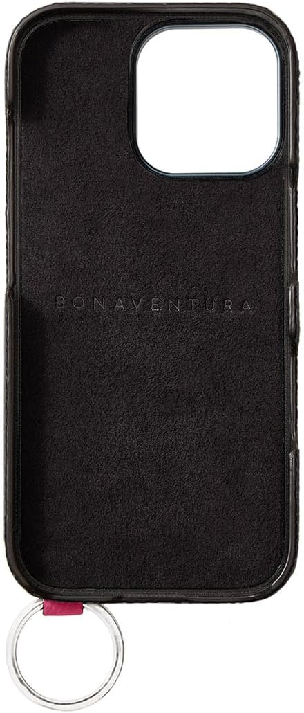 iPhone 16 Proハンドル付き バックカバーケース シュリンクレザー iPhone 16 Pro) ハンドル付き バックカバーケース シュリンクレザー