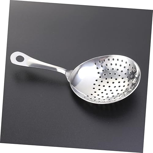 Miniatura 5 de KICHOUSE Colador de barra de acero inoxidable, cuchara colador de gran capacidad, utensilio de cocina ranurado para uso en el hogar, restaurante y