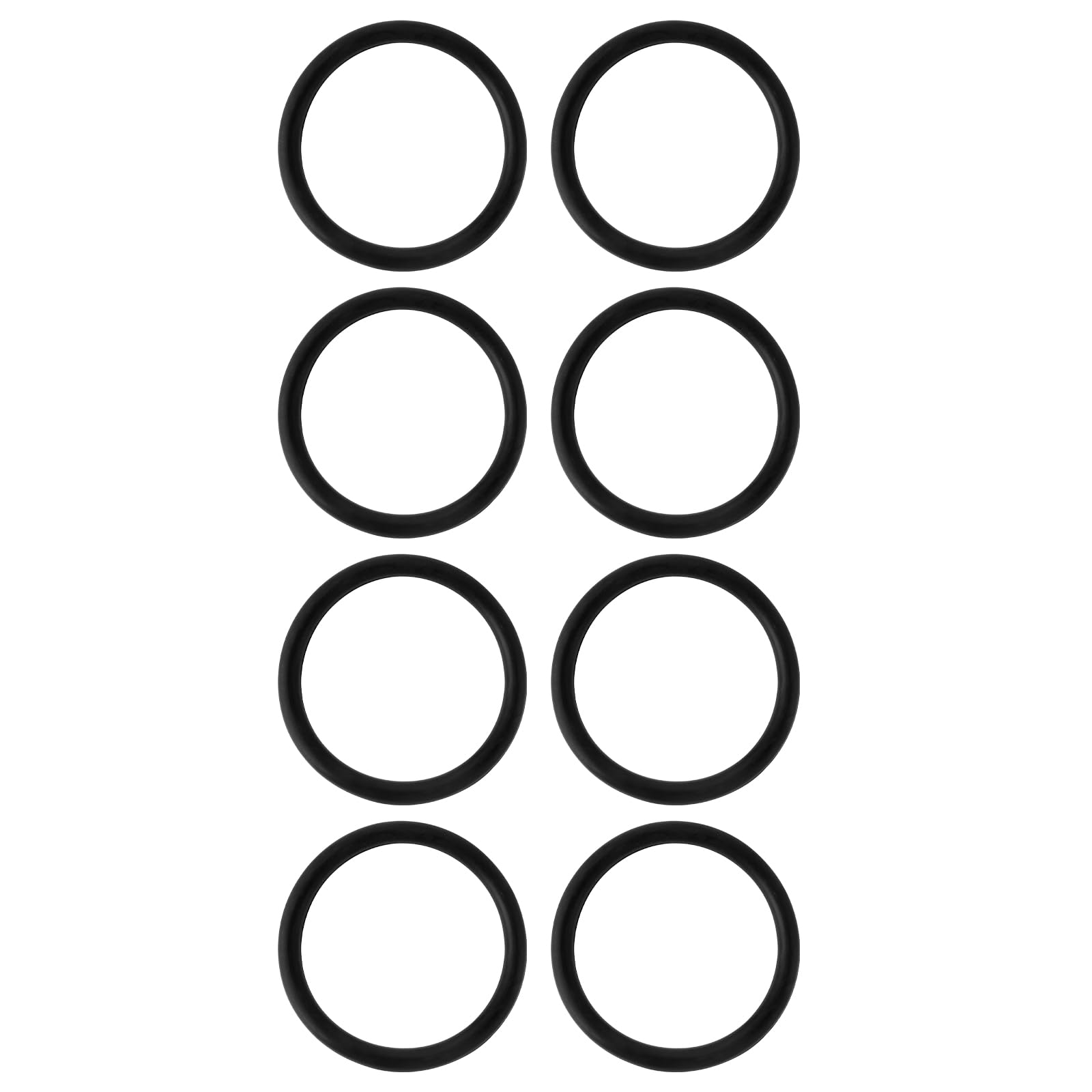 Briny River 8pcs Aquarium Fish Tank Top Cover Click-Fit O-Ring A20212 O-Ring A-20212 Aquarium Fish Tank Seal Compatible with FX4 FX5 FX6 Aquarium Fish Tank 1.13x0.1 Inch