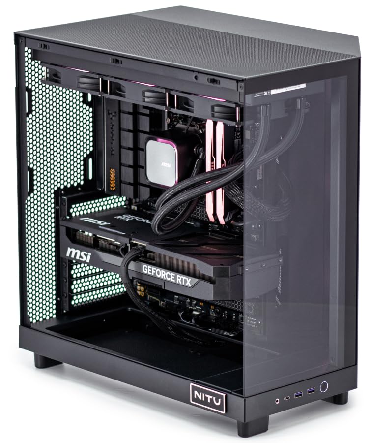 BALTIC DATA NITU Gaming PC | AMD Ryzen 7-9800X3D + RTX 5080 16 GB | 32 GB DDR5 | SSD NVMe 2 TB | Windows 11 Home | PC Gamer 1440p/4K Raytracing | 1000W Gold | Unità Centrale ad Alte Prestazioni