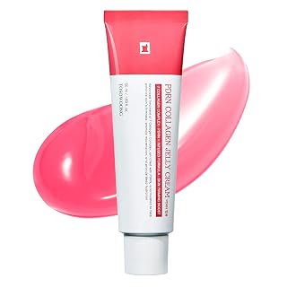 PDRN Collagen Jelly Cream, 5,000ppm Salmon DNA PDRN, Niacinamide, Hydrolyzed Collagen, Glow, Hydrating, Firming, Uneven Skin Tone, No artificial color, Korean Skin Care, 50ml, 1.69 fl.oz. - Amazon product rated Grade A