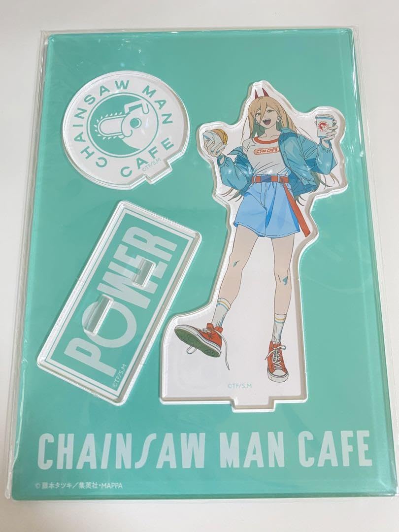 Amazon.co.jp: チェンソーマン チェンソーマンカフェ パワー アクリル