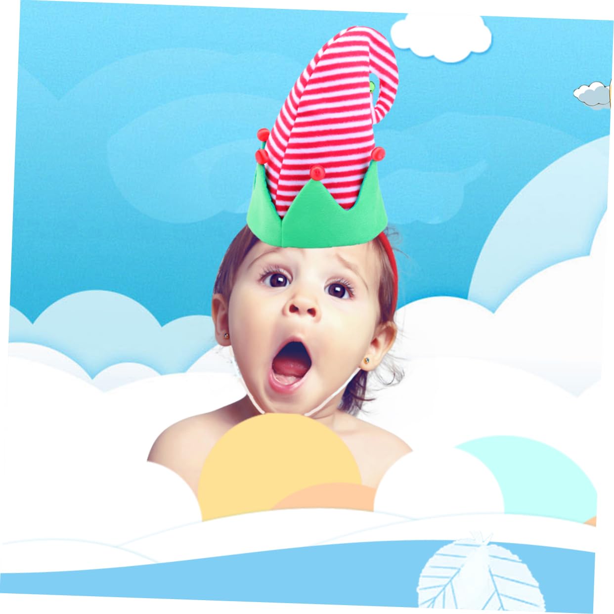 Abaodam 3 Stücke Weihnachten Party Hut Weihnachten Hut Santa Claus Thema Für Hässliche Pullover Urlaub Partei