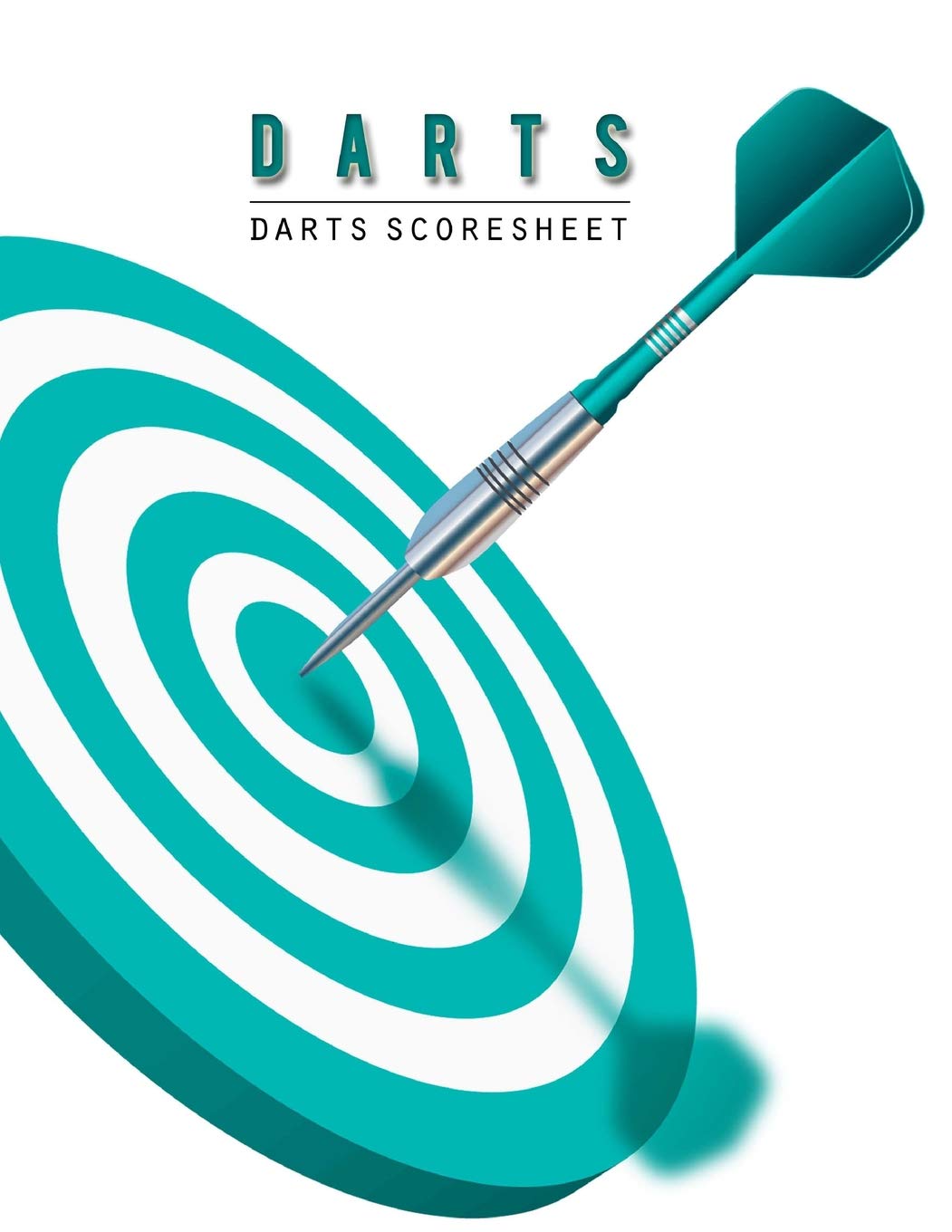 Buy Darts Scoresheet Darts Game Record Keeper Book, Darts Score Sheet
