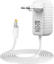 15W Charger Adapter for Echo Dot (3rd/4th/5th gen), Echo Dot with Clock (3rd/4th/5th gen), Echo Show 5 (1st/2nd gen), Echo Dot Kids Edition, Echo Pop/Spot, Fire TV Cube, 2M 12V 1.25A Power Supply
