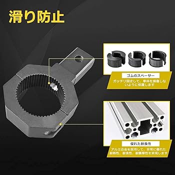 ★強化タイプ★他では買えません★新品★足場、単管パイプ、ローテーター取付 Amazon.co.jp: largoods バイクステー 取り付けステー パイプ