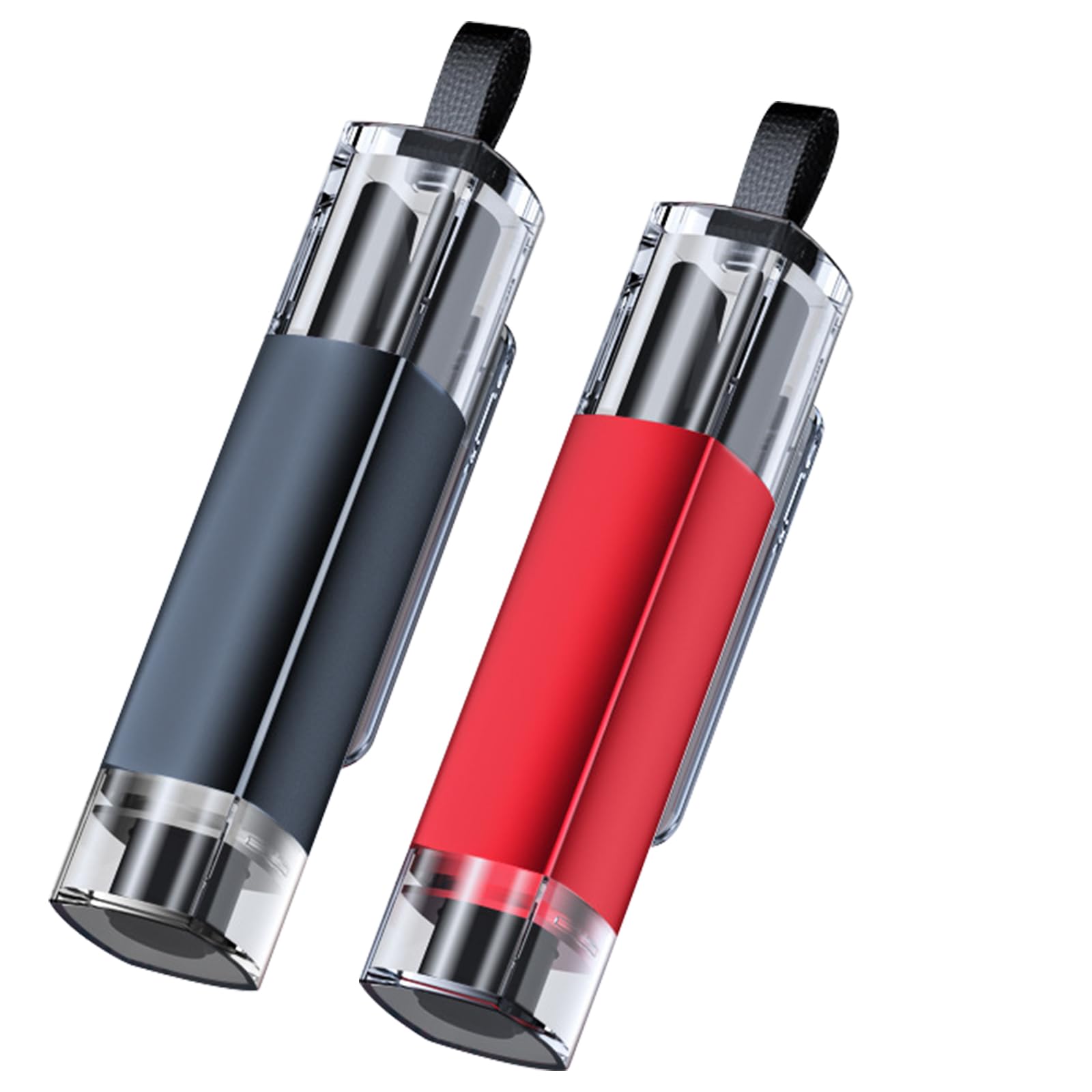 Wisfunlly2Pcs Safety Hammer, Mini Car Window Break Hammer, Car Emergency Window Breaker and Seatbelt Cutter 2-in-1, Car Safety Hammer Escape Tool for Land Underwater Rescue Life-Saving Emergency