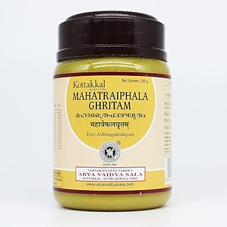 Mahatraiphala Ghritam-200GM, (Pack Of 1), Of Arya Vaidya Sala Kottakkal and get Golden Oldie Herbs®, Sukanthi Pills-1gm Price In India