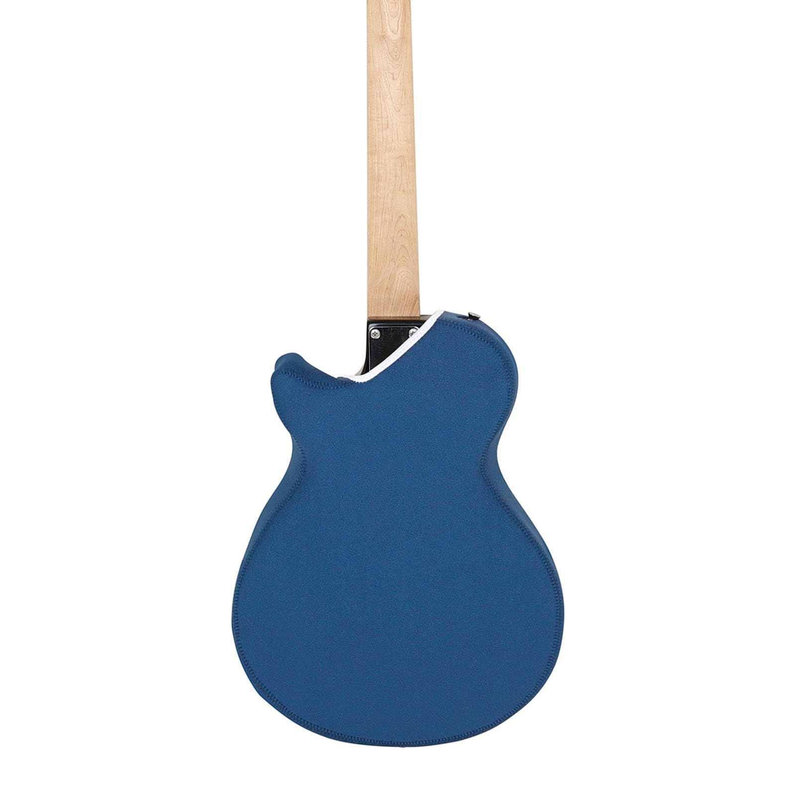 Funda para Guitarra eléctrica Les Paul |Protectores de Ajuste a Medida contra partículas, arañazos y Golpes |Funda de Neopreno y Poliéster |Modelo GT-113 (Azul)