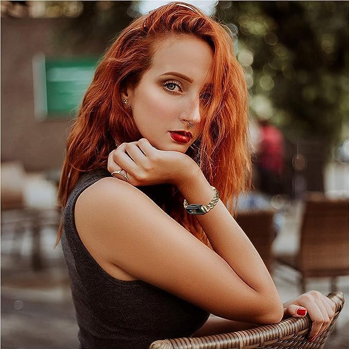 Miniatura 4 de Cool Bands for Fitbit Inspire 3 Bands Women, Stainless Steel Metal Adjustable Wristband Replacement Straps Compatible with Fitbit Inspire 3 Fitness