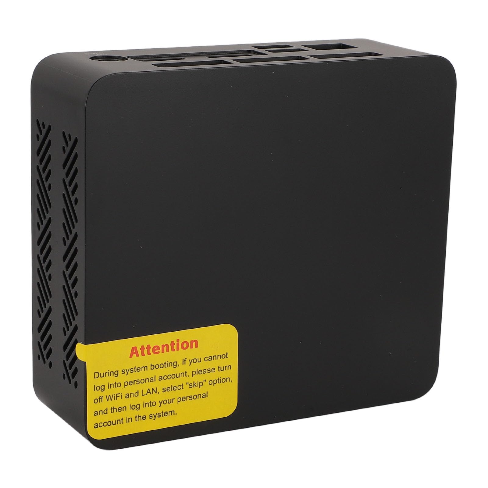 Mały Komputer Stacjonarny Procesor I3 1215U, NVMe PCIe 4.0x4, 9,6 Gb/s Wi-Fi 6E, 5.2, 2.0, USB3.2, TYPE C, materiał Metalowy, Obsługa Grafiki Iris Xe, sieć 1000M, (Wtyczka UE