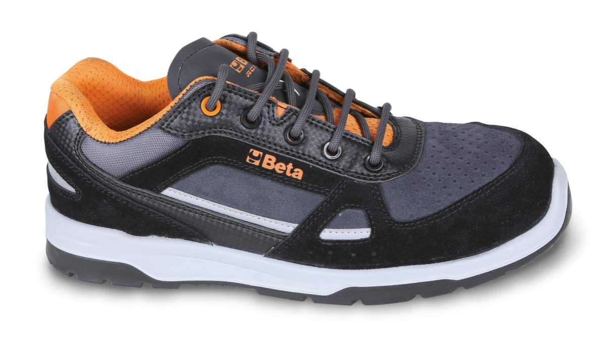 Beta 7315AN 44 - Zapatos de ante y microfibra, hidrorepelente con elementos en carbono