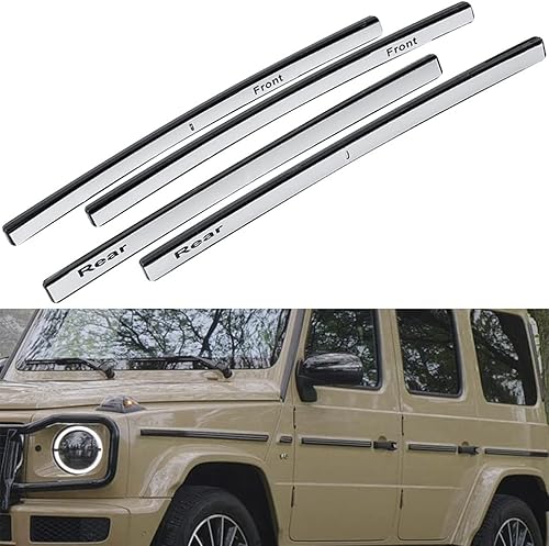 Miniatura 5 de NJSBYL Luces reflectoras de marcador lateral delanterotrasero para MercedesBenz Clase G G500 G550 G63 AMG (W463A) Lente ahumada LHRH del conductor