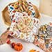 WRAPAHOLIC 18 Pcs Autumn Gift Pull Bows Assortment - 5 Inches Diameter Pull String Bows for Christmas, Holiday, Party Favors, Decor