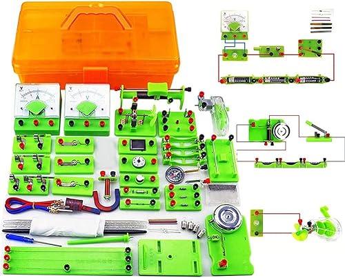 GaRcan Kit de circuito para niños, kit de experimentos para niños, laboratorios de ciencias escolares, kit de inicio de aprendizaje de circuito,