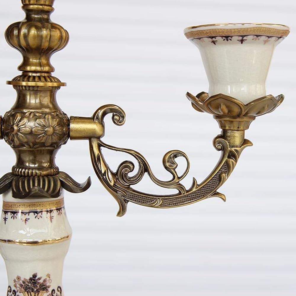 Portacandele a 3 Bracci, portacandele in Lega a 3 Bracci, candelabro in Stile Europeo, candelabro for Matrimonio, candelabro a 3 Bracci, Decorazione for la casa for Matrimoni e lume di Candela