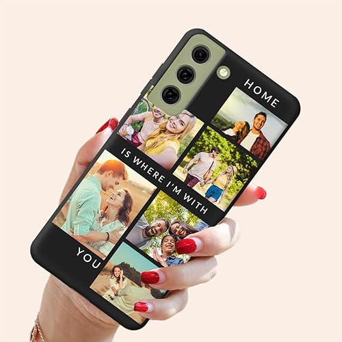 Miniatura 8 de Funda de teléfono personalizada para Samsung Galaxy S21 FE 5G (no compatible con Galaxy S20 FE), funda de TPU antiarañazos, funda protectora suave,