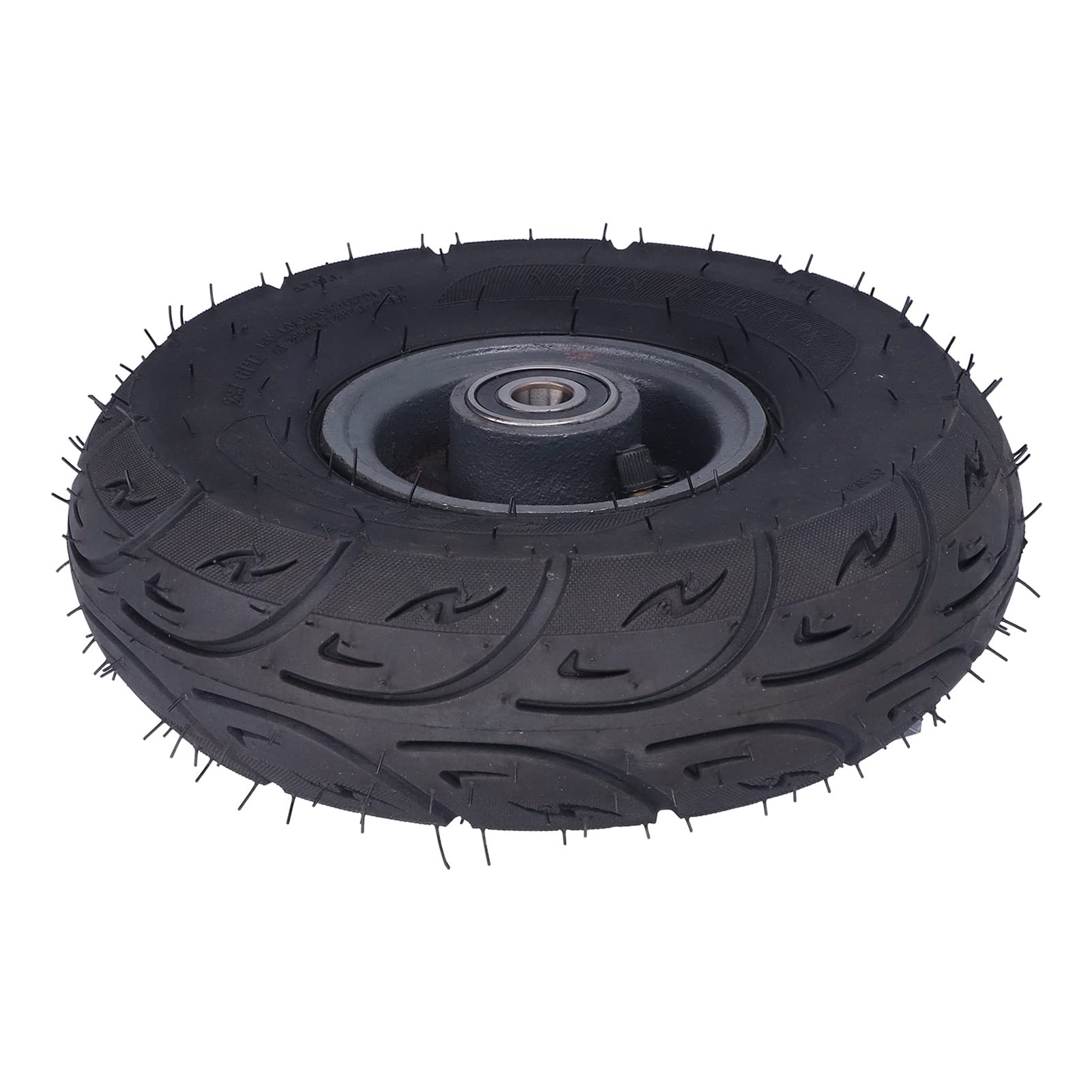 Neumático utilitario Rueda Inflable Multiusos Carretilla de Mano Eje de Acero Fundido 280 KPa Diámetro del Orificio de 15 mm 3,50‑4
