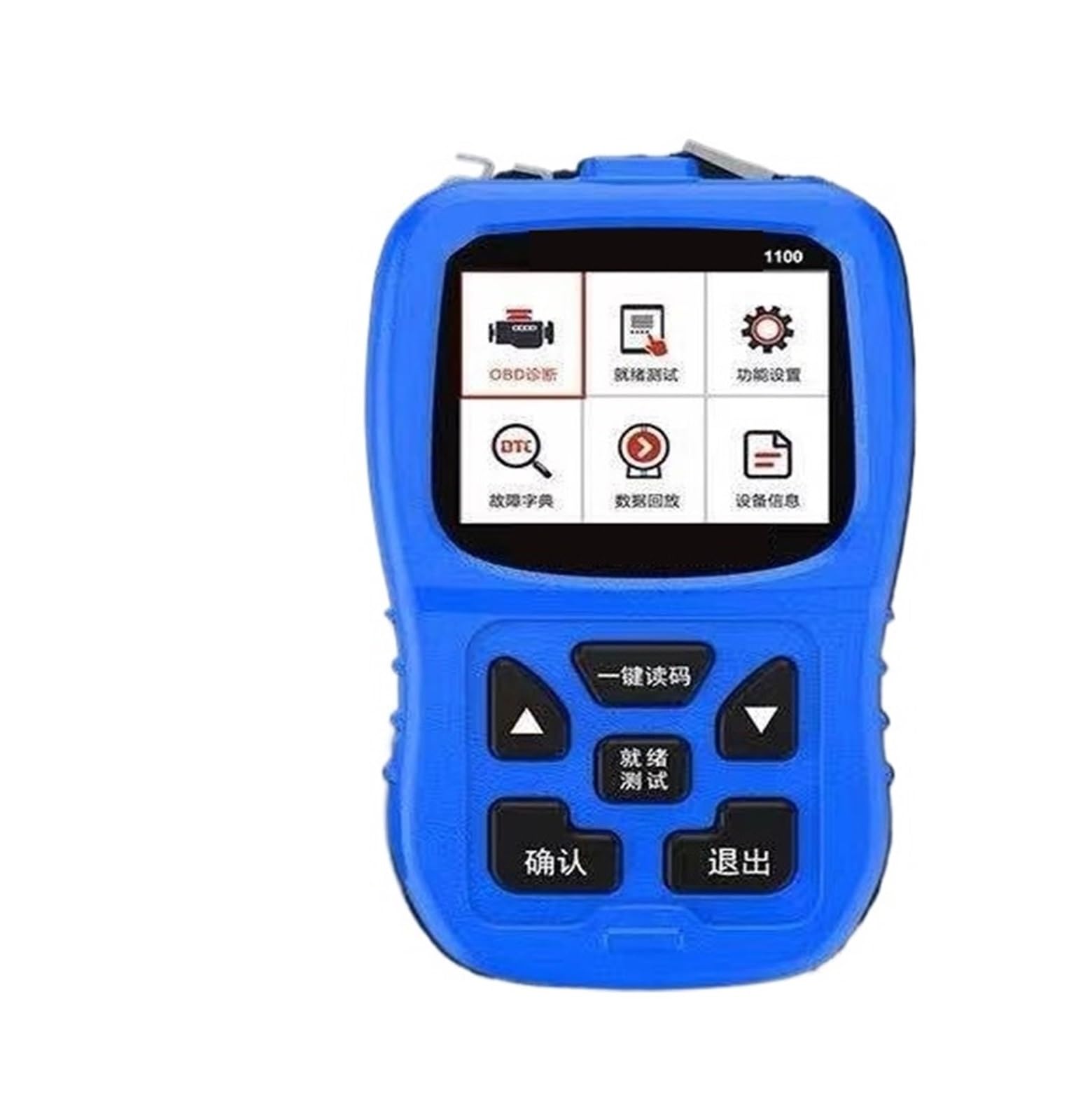 Skaner OBD2 Narzędzie diagnostyczne samochodu Sprawdź system silnika Tester akumulatora Czytnik kodów wielojęzycznych Odczyt informacji o pojeździe,Przyjazny dla użytkownika