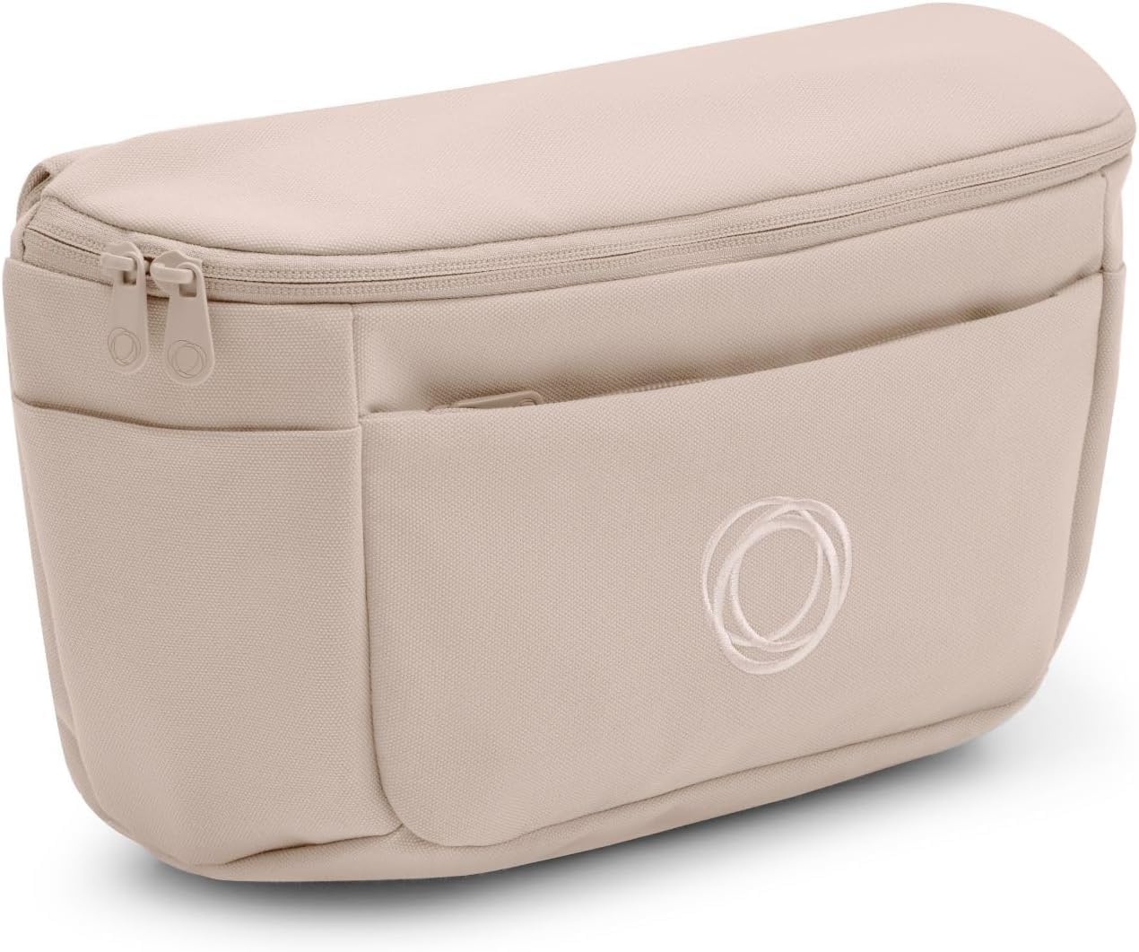 Bugaboo Sac organiseur compact multi-poches pour poussette avec poches faciles d'accès, accessoire indispensable pour tous les essentiels de bébé en Desert Taupe