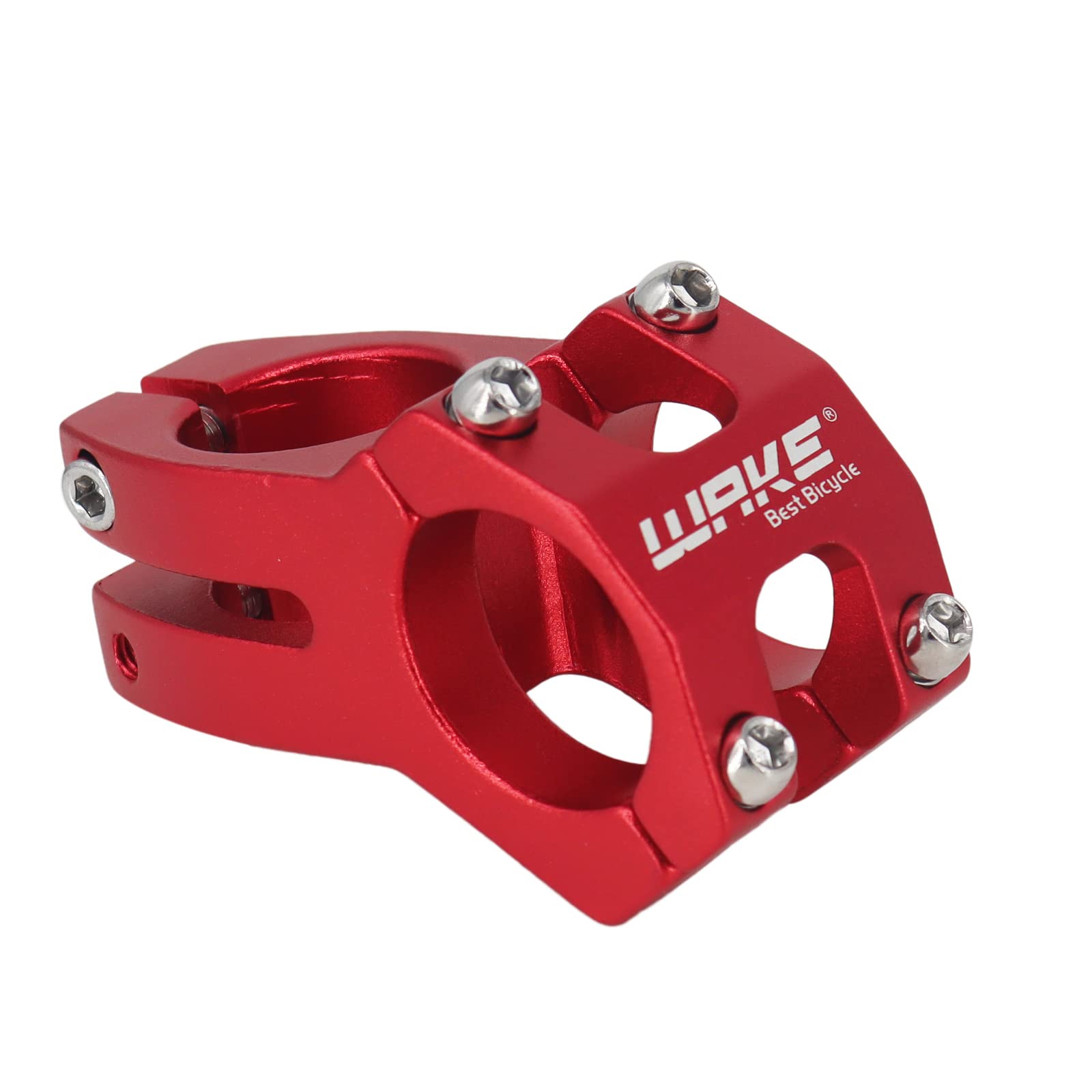PLATTBK 31,8 wspornik kierownicy MTB, riser, 45 mm, stop aluminium, krótki mostek 0 stopni, do rowerów górskich, wyścigowych, BMX, MTB