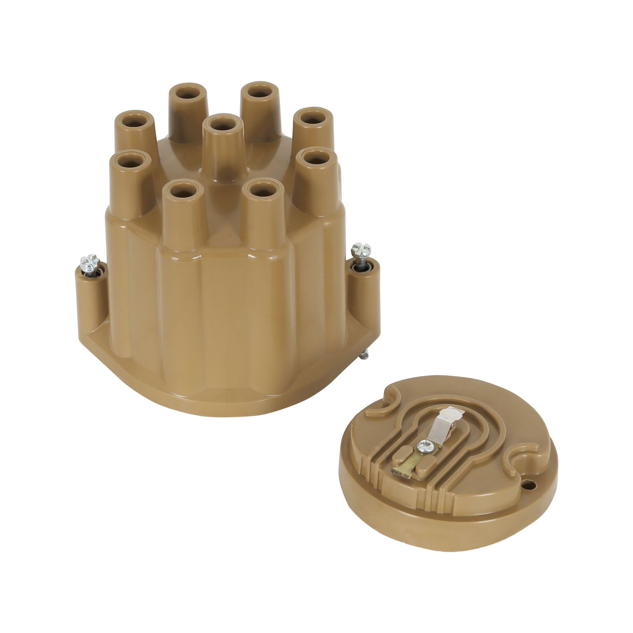 ACCEL 8120ACC Distributor Cap & Rotor Kit - Female Socket Style - Tan