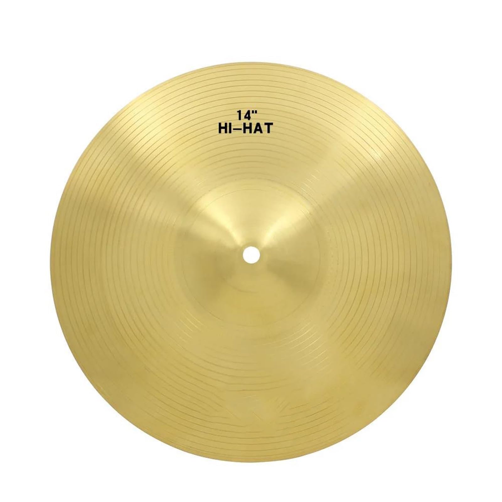 Platillos Profesionales De Batería En Platillo Gong De Latón 14 Pulgadas HI HAT Crash Hi Hat, Kit Platillos Tambor Piezas Instrumentos Percusión
