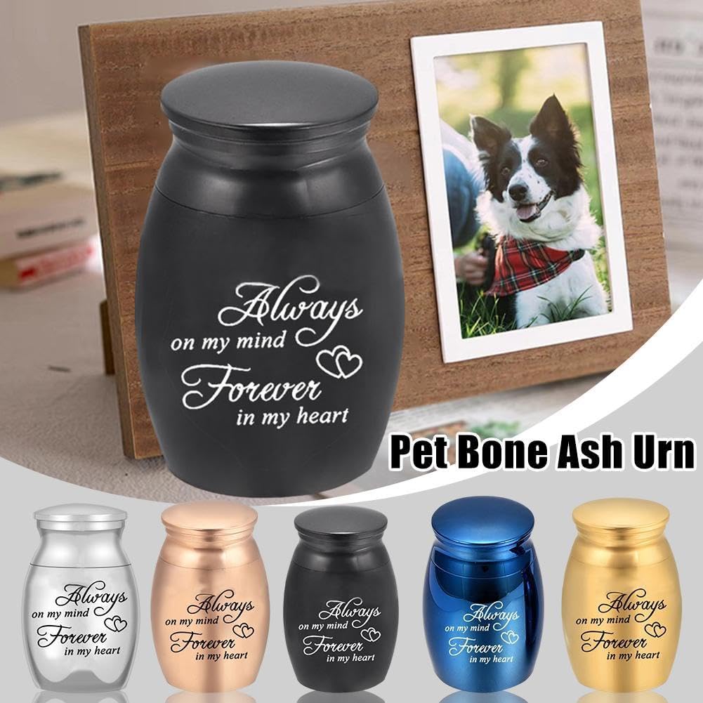 Multi-colored Rvs Hond Urnen Hond Vogel Muis Crematie As Urn