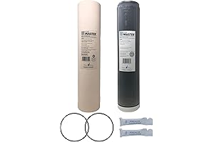 CsetBB2SmgCC Whole House Home Master Water Filter Replacement Filter Set