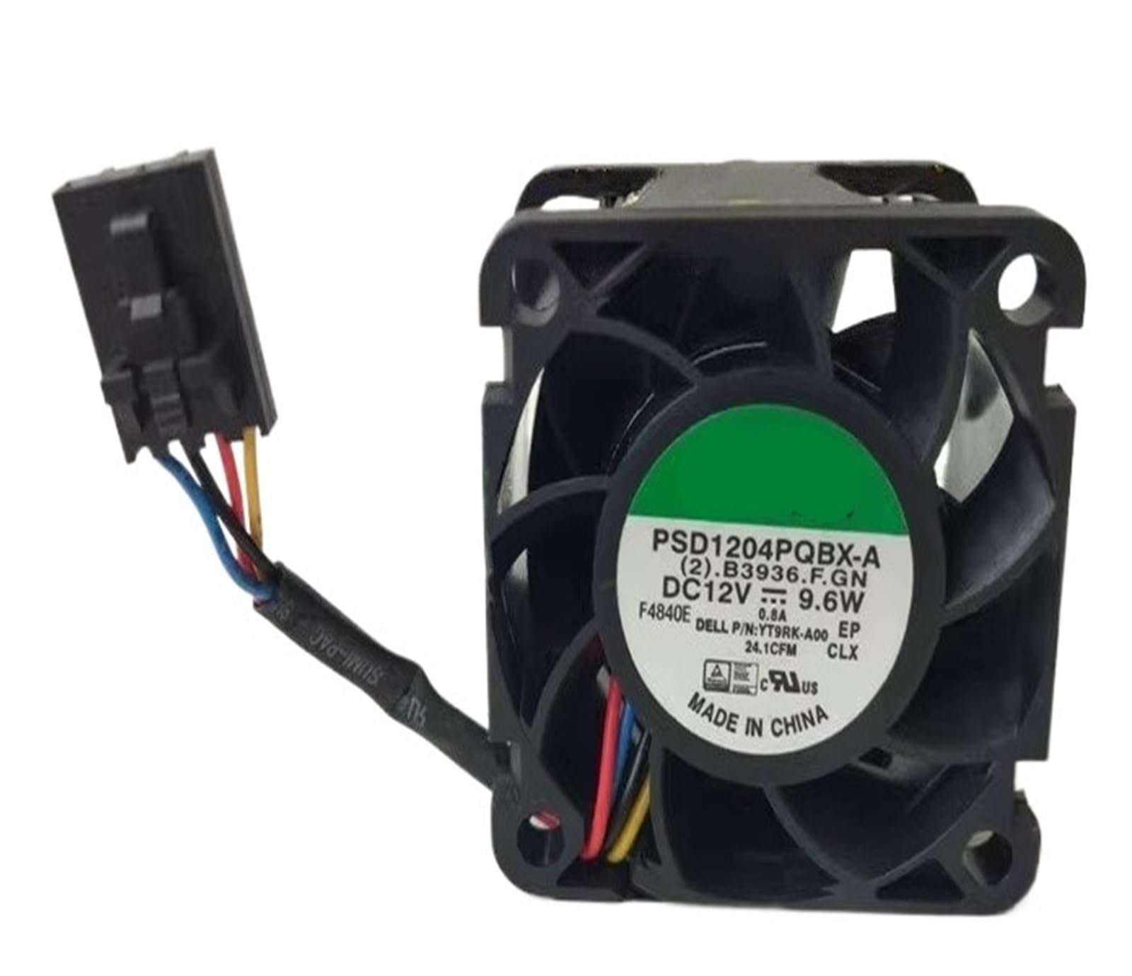 ANERTQUIH 4028 PSD1204PQBX-A DC12V 9.6W 0.8A Fan